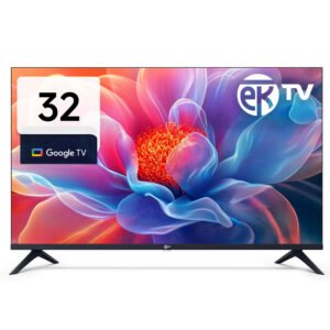 EKTV 80 cm (32 inches) Full HD Smart QLED Google TV EKG32IN